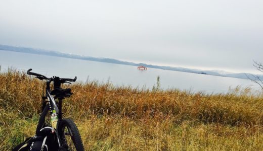 琵琶湖一周を自転車で行ったことが、日本一周の旅に出発する「キッカケ」となった。