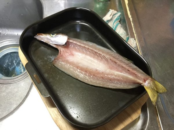 カマス 豆アジ イワシの一夜干しを作ってみた 作り方 レシピ Tsuritabi