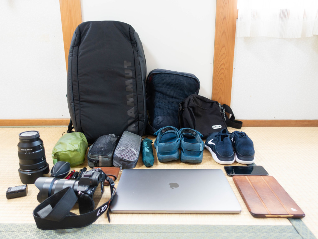 海外ノマド 1ヶ月の海外旅行に持っていくバッグパックと持ち物まとめ ミニマリスト 孤高の旅人