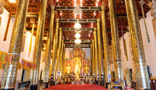 【お寺めぐり】チェンマイ旧市街周辺の「7大仏教寺院」を1日で全部観光してみた！